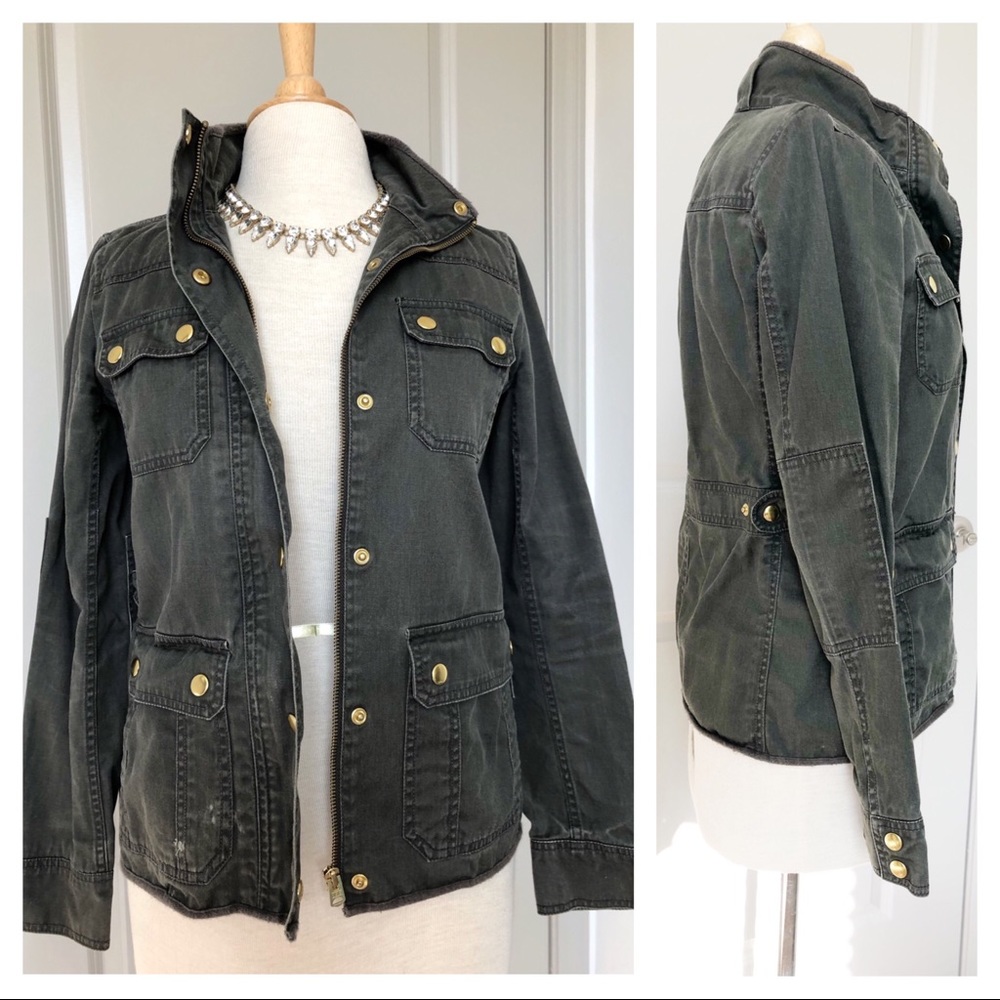 J. Crew Relaxed Boyfriend Field Jacket XS